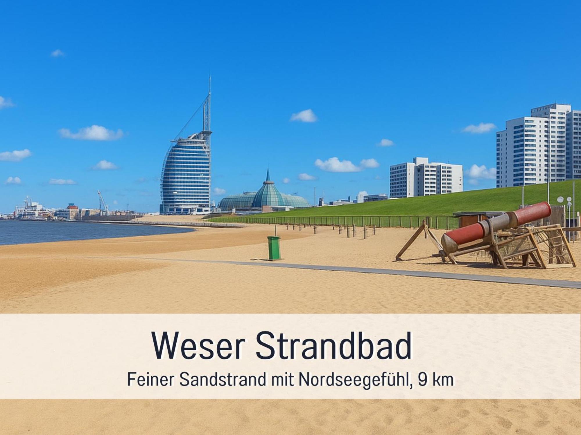 "Bremerhaven-Langen" In Geestland-Langen - Modern Eingerichtete Fewo Mit Garten, Wlan & Parkplatz - Ruhig & Stadtnah المظهر الخارجي الصورة